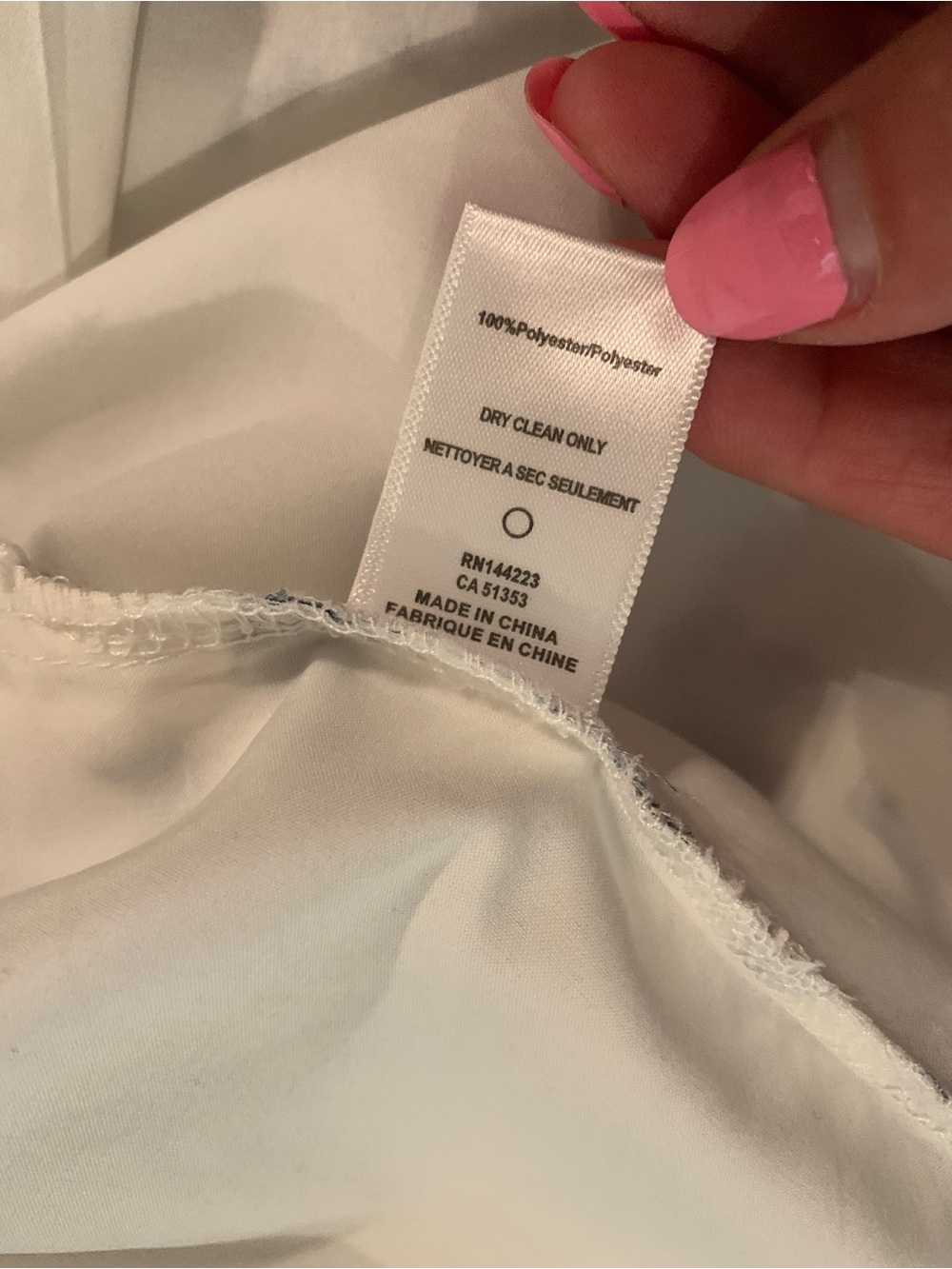 elizabeth crosby horse dress White Blue Large - Picture 11 of 15